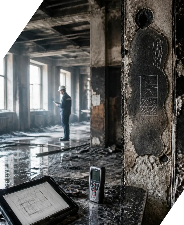 Обследование зданий после пожара в Златоусте от 15465 р. | ЭкспертизаРоссия