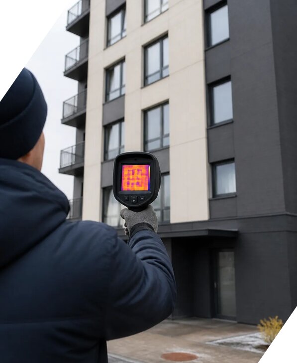 Тепловизионное обследование зданий в Златоусте от 5155 р. | ЭкспертизаРоссия