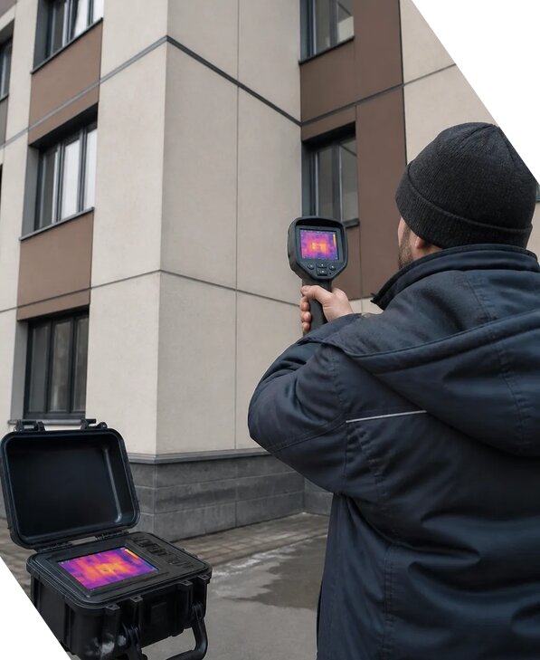 Тепловизионное обследование зданий и сооружений в Златоусте